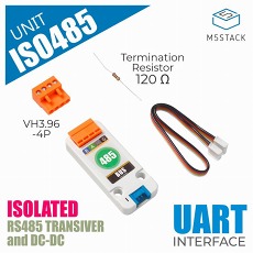 【M5STACK-U094】M5Stack用絶縁型RS485ユニット