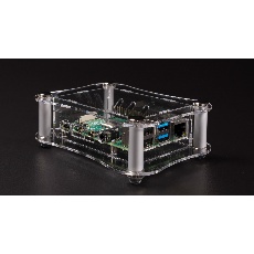 【RPA-4B-1】Raspberry Pi 4B専用アクリルケース シングル基板タイプ