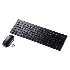 【SKB-WL31SETBK】マウス付きワイヤレスキーボード