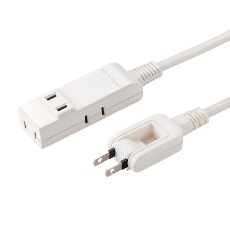 【TAP-M802W】マイクロタップ 4口 0.2m ホワイト