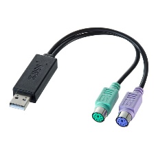 【USB-CVPS6】USB-PS/2変換コンバータ