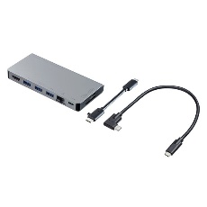 【USB-3TCH14S2】USB Type-C ドッキングハブ(HDMI・LANポート・カードリーダー搭載)