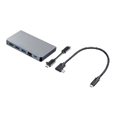 【USB-3TCH15S2】USB Type-C ドッキングハブ(HDMI・LANポート搭載)