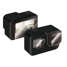 【AC-GP8BFLGGCS】アクションカメラ用保護ガラスフィルム(GoProHERO8 BLACK)