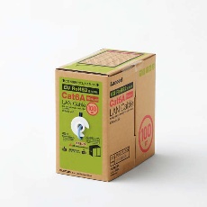 【LD-GPAL/BU100RS】Cat6A 長尺LANケーブル 青 100m