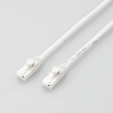 【LD-GPAT/WH1/RS】Cat6A LANケーブル 1m 簡易パッケージ