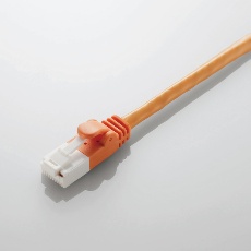 【LD-GPT/DR1/RS】Cat6 LANケーブル 1m オレンジ 簡易パッケージ