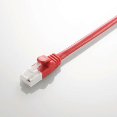 【LD-GPT/R20/RS】Cat6_LANケーブル_20m_レッド 簡易パッケージ