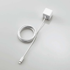 【MPA-ACL02WH】5W Lightningケーブル一体型 AC充電器(1.5m/ホワイト)