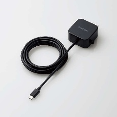 【MPA-ACC21BK】AC充電器(2.4A/Cケーブル一体型/2.5m)