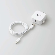 【MPA-ACC23WF】AC充電器(2.4A/A-Cケーブル付属+Aポート×1)