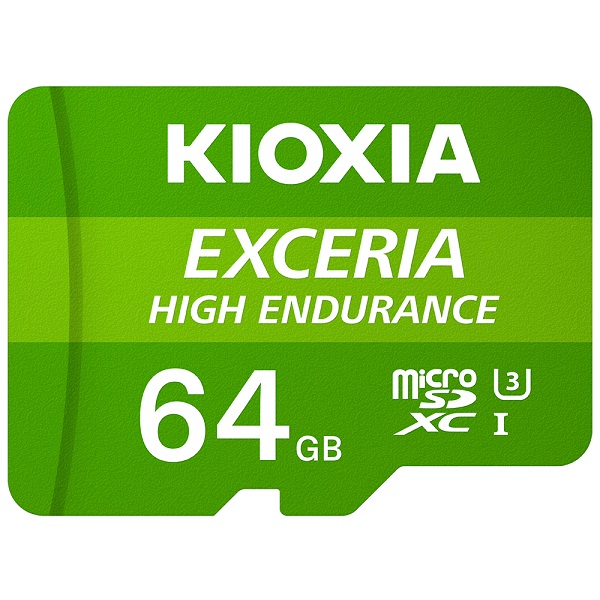 【LMHE1G064GG2】高耐久microSDXCカード 64GB EXCERIA HIGH ENDURANCE