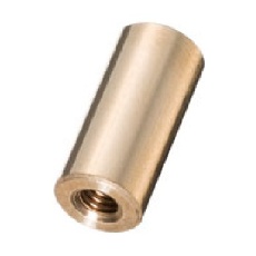 【ARB-2018CE】黄銅スペーサー(丸型)M2 18mm