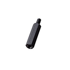 【BSL-430BE】アルミスペーサー(六角・黒アルマイト処理)/BSL-BE M4 30mm