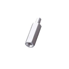 【BSL-4315E】アルミスペーサー(六角・酸洗処理)/BSL-E(違径)M4/M3 15mm