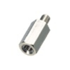【BSU-5412】ステンレススペーサー(六角)違径/BSU(違径)M5/M4 12mm