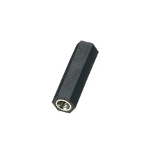 【AMP-415E】PPSスペーサー(六角)インサート一体成型 M4 15mm