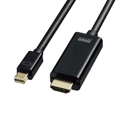 【KC-MDPHDRA10】ミニDisplayPort-HDMI変換ケーブル HDR対応(1m)