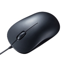 【MA-BLC194BK】【在庫処分セール】有線Type-CブルーLEDマウス