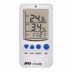 【AD5640B-00A00】温湿度計 一般(ISO)校正付(検査成績書+トレサビリティ体系図)