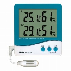【AD5648A-00A00】温湿度計 一般(ISO)校正付(検査成績書+トレサビリティ体系図)