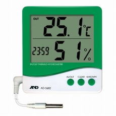 【AD5682-00A00】温湿度計 一般(ISO)校正付(検査成績書+トレサビリティ体系図)