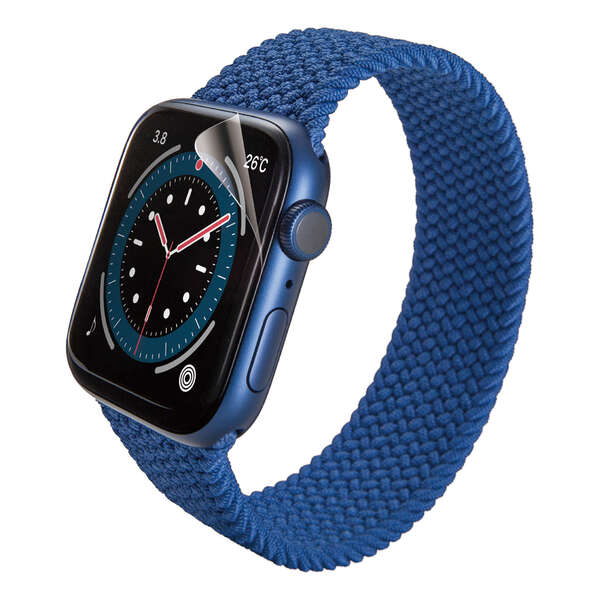 【AW-20MFLAFPRG】Apple Watch用衝撃吸収フィルム