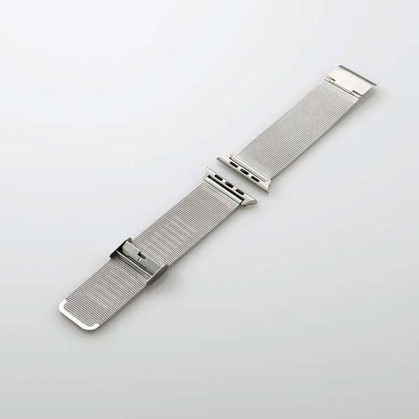 【AW-44BDSSMSV】Apple Watch用ミラネーゼステンレスバンド(44/42mm)