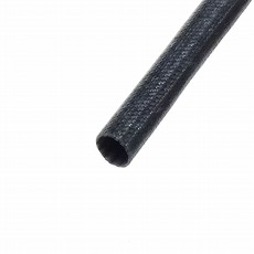【LI-SFGT-5-K】シリコンガラスチューブ(φ5mm×1m巻)黒