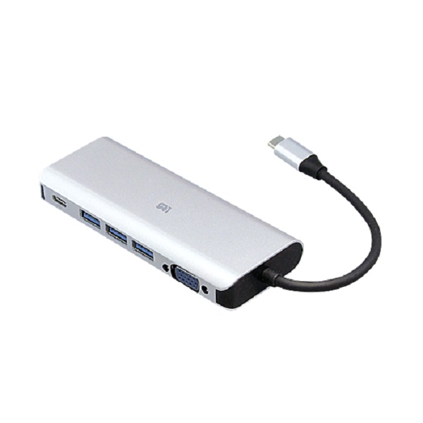 【RS-UCVGA-PH】USB Type-C マルチアダプター(VGA・PD・USBハブ)