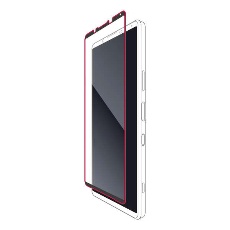 【PM-X212FLGFRBK】Xperia 1 III フルカバーガラスフィルム/フレーム付