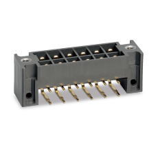 【ML-100-AJ-36P】2ピース型ねじ式端子台(基板用レセプタクル ライトアングル)7.62mmピッチ 7A 250V 36極 2段 ねじ止め