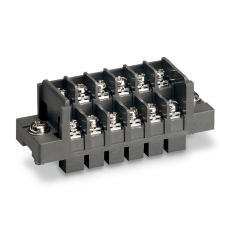 【ML-100-P-12P】2ピース型ねじ式端子台(プラグ)M3フリーねじ 7.62mmピッチ 7A 250V 12極 2段 ねじ止め