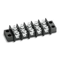 【ML-1765-1P】中継用ねじ式端子台 M3.5なべ小ねじ 11mmピッチ 2列 15A 250V 1極 はんだ付けラグ付き