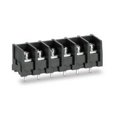 【ML-41-S1BYS-8P】基板用ねじ式端子台 M3セムスねじ 7.62mmピッチ 10A 250V 8極 背面絶縁壁