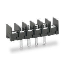 【ML-50-S1AXS-19P】貫通型ねじ式端子台 M4セムスねじ 10.16mmピッチ 15A 250V 19極 裏側はんだ付け端子