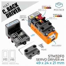 【M5STACK-A100】M5StickC用 STM32F0 サーボドライバ