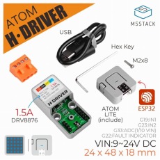 【M5STACK-K050】ATOM DRV8876搭載 Hブリッジモータードライバキット