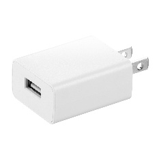 【ACA-IP86W】USB充電器(1A・ホワイト)