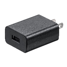 【ACA-IP87BK】USB充電器(2A・ブラック)