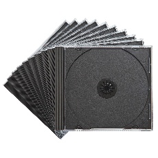 【FCD-PN10BKN】BD・DVD・CDケース(10枚セット・ブラック)