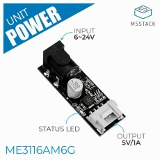 【M5STACK-U125】M5Stack用電源ユニット(ME3116AM6G)
