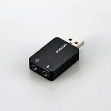 【USB-AADC01BK】USBオーディオ変換アダプタ