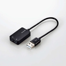 【USB-AADC02BK】USBオーディオ変換アダプタ