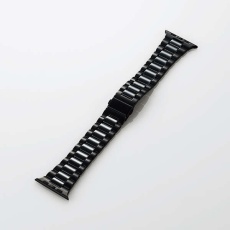 【AW-44BDCE3BK】Apple Watch用セラミックバンド(45/44/42mm)