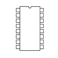 【HI3-0508A-5】IC MULTIPLEXER 8X1 16DIP