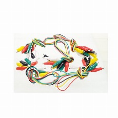 【JL0300*5】【在庫処分セール】リード付蓑虫クリップ 5色1セット(5セット入)