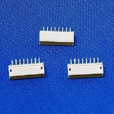 【B8B-ZR】プリント基板用コネクタベース付ピン/トップ型8極