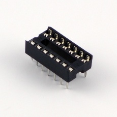 【GB-ICS-3ML14】ICソケット 300MIL 14ピン 2.54mmピッチ