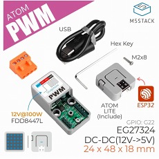 【M5STACK-K065】ATOM PWMキット(FDD8447L搭載)